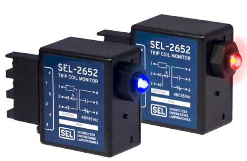 SEL-2652 開關跳脫迴路監視單元(Trip Coil Monitor)