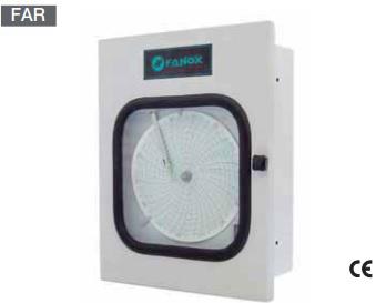 FANOX Circular Amp Chart Recorder, FAR
